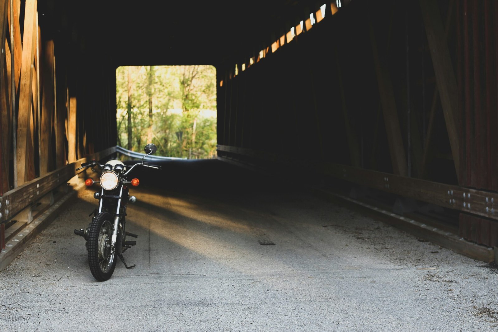 cyclist on scenic road