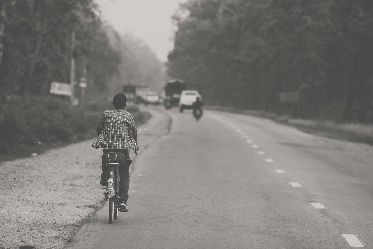 Graph showing correlation between cycling time and calorie burn