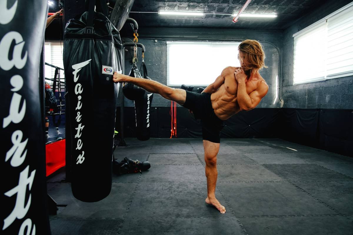 Cyclists riding together at dawn