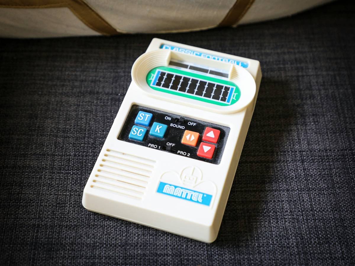 One of the first hand-held video games ever. If you grew up in the 70's you likely had one of these. Still works. Vintage and resilient.