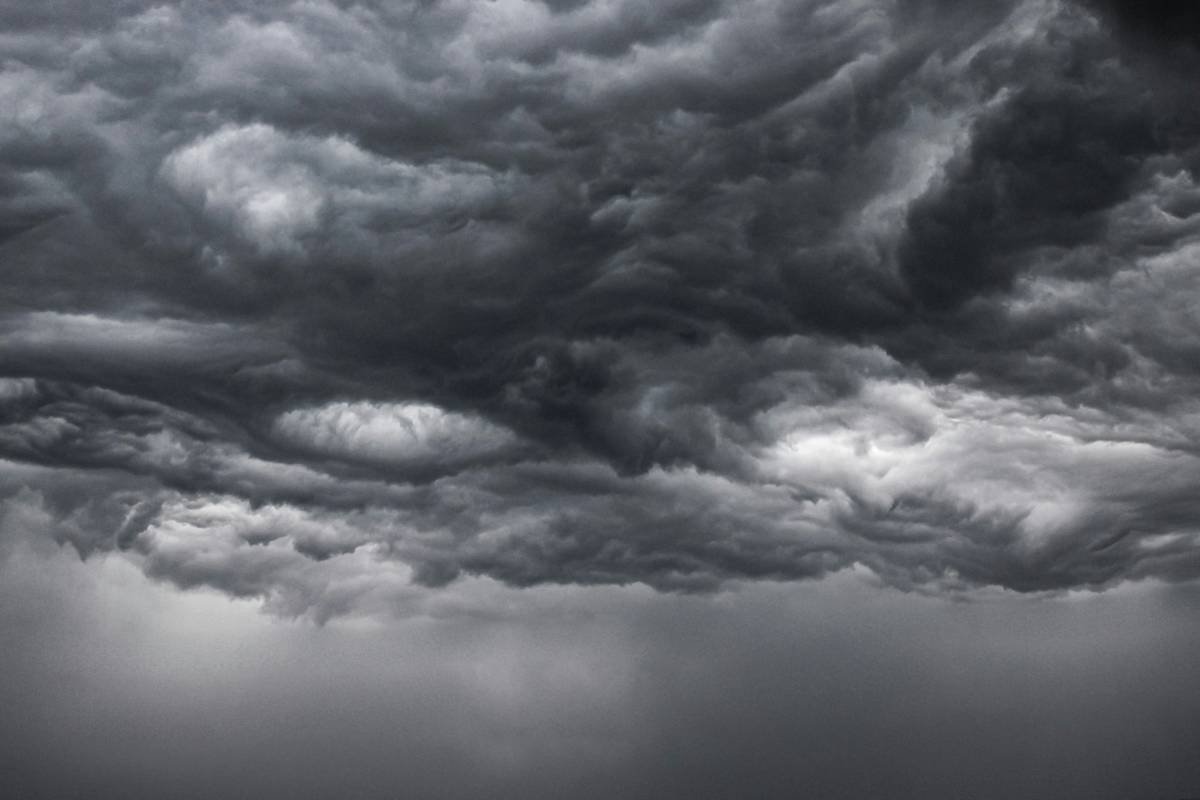 stormy cloud vortexes